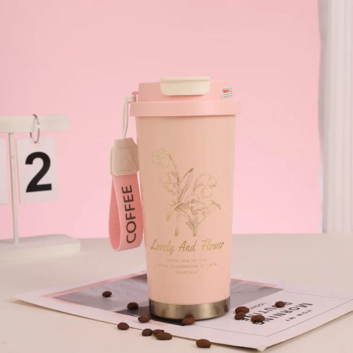 مج حراري شي إن 500ml – استانلس ستيل 316 أصلي للمشروبات الساخنة والباردة