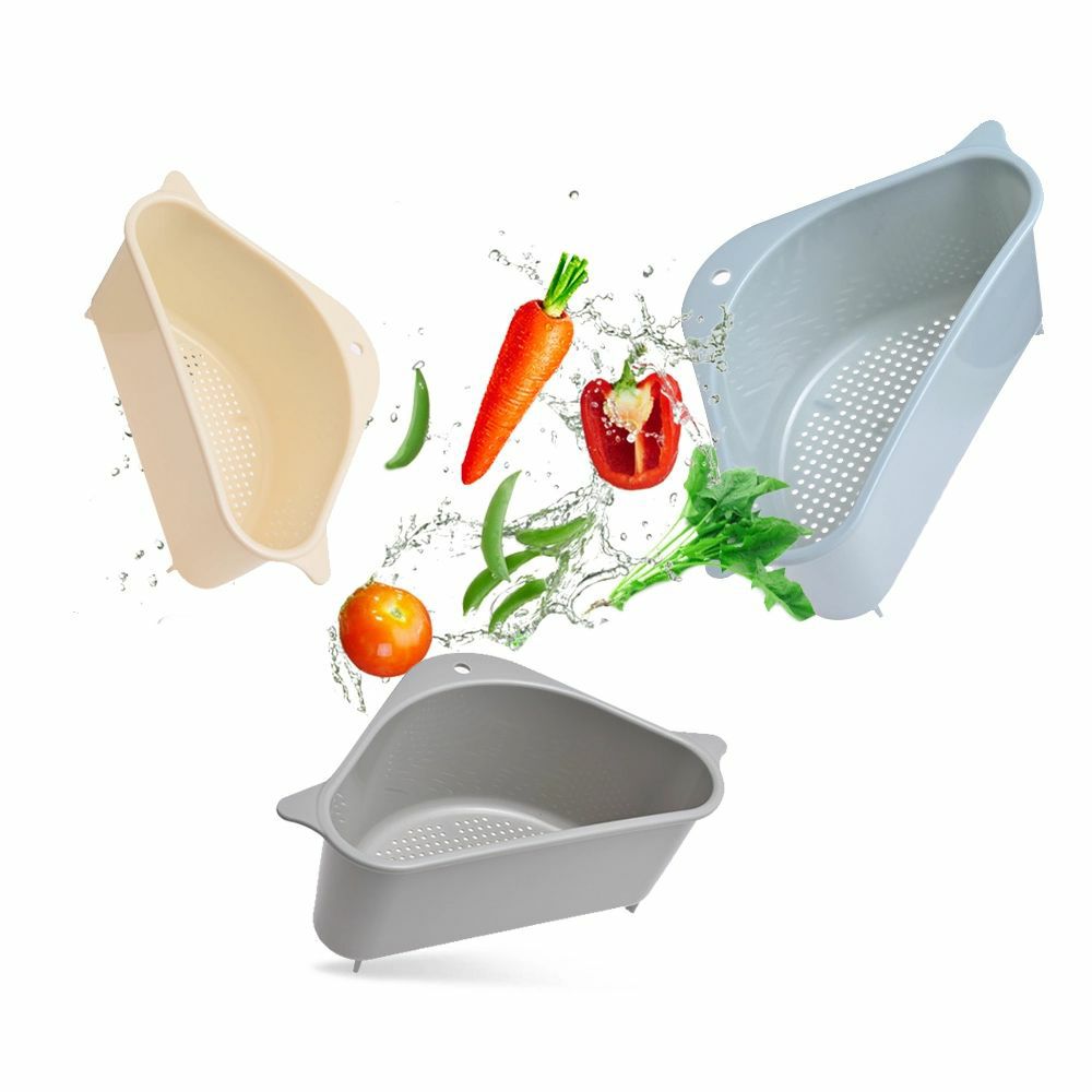 🧼 الصفاية الذكية – صفاية حوض زاوية متعددة الاستخدامات