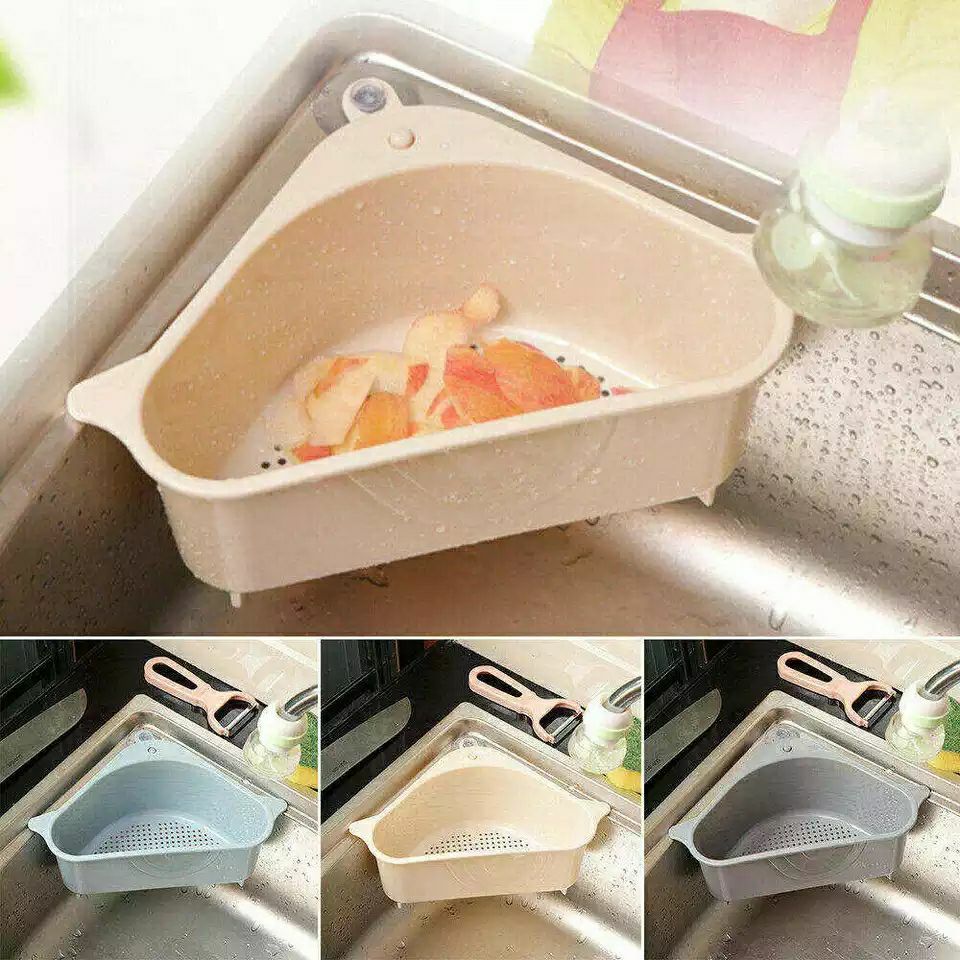 🧼 الصفاية الذكية – صفاية حوض زاوية متعددة الاستخدامات