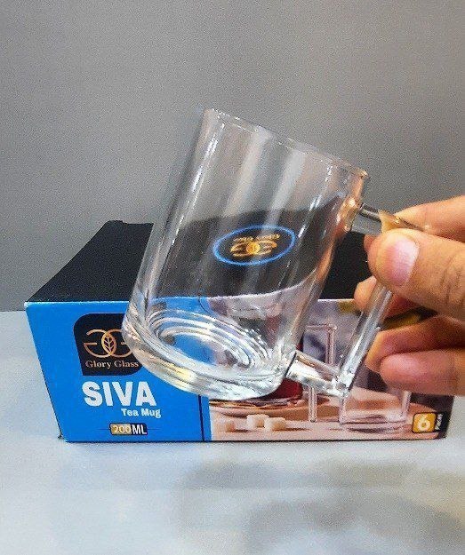 طقم مجات شاي سيفا – تصميم عصري عملي لكل يوم | 6 قطع