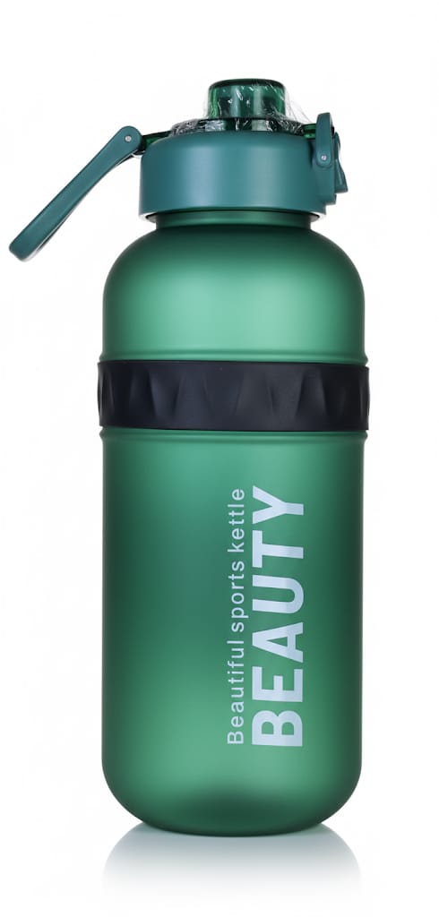 زجاجة مياه 1 لتر محكمة الغلق – خفيفة ومتينة للاستخدام اليومي والرياضة والسفر | تصميم عصري وأمان كامل من التسرب