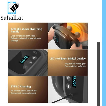 جهاز مساج ذكي بـ 4 رؤوس – لتدليك عميق وراحة عضلية فائقة
