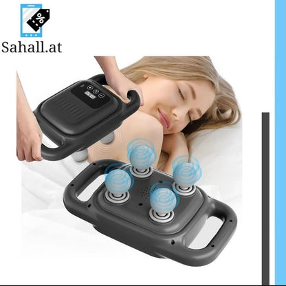 جهاز مساج ذكي بـ 4 رؤوس – لتدليك عميق وراحة عضلية فائقة