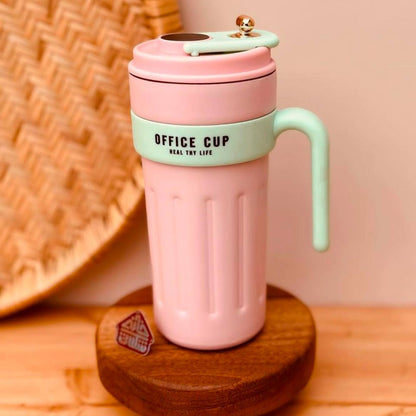 مج ترمس حراري ديجيتال للقهوة والمشروبات الساخنة – أناقة ودفء في كل رشفة