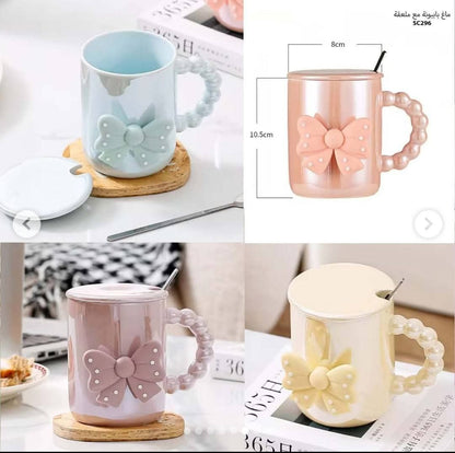 مج بورسلين فيونكة بيد بابلز – تصميم أنيق للمشروبات الساخنة والباردة