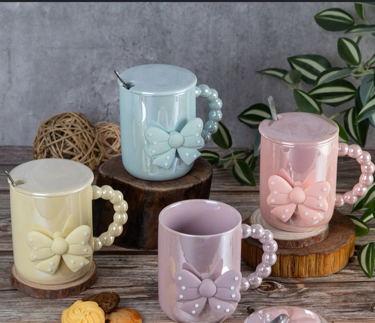 مج بورسلين فيونكة بيد بابلز – تصميم أنيق للمشروبات الساخنة والباردة