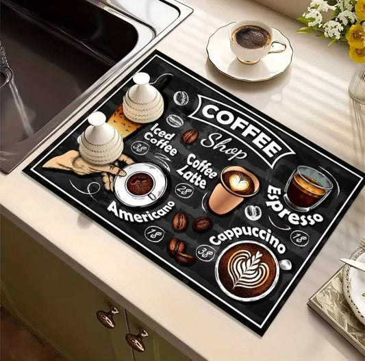 كوستر جلد ديكور Coffee – لتجديد الكوفي كورنر وتقديم أنيق للمشروبات