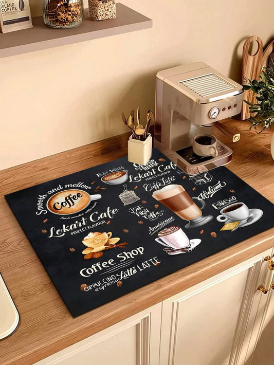 كوستر جلد ديكور Coffee – لتجديد الكوفي كورنر وتقديم أنيق للمشروبات