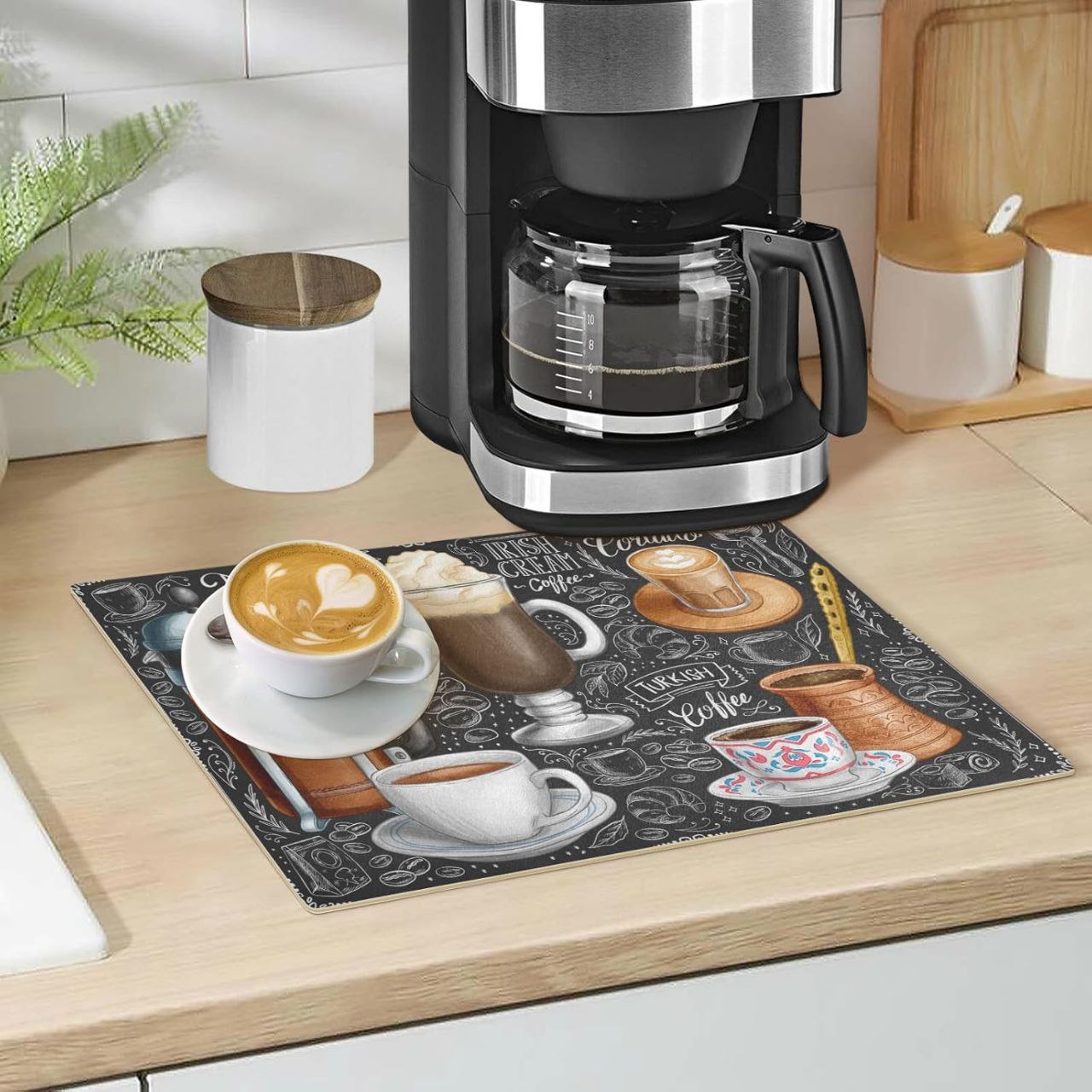 كوستر جلد ديكور Coffee – لتجديد الكوفي كورنر وتقديم أنيق للمشروبات