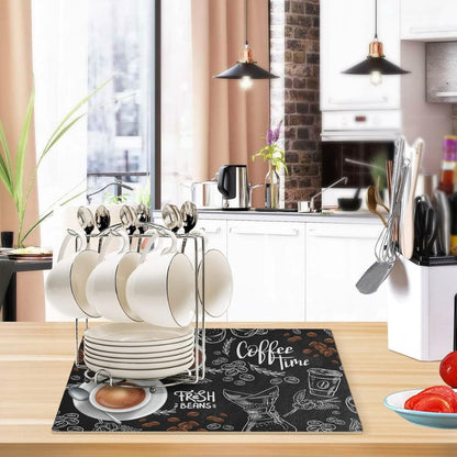 كوستر جلد ديكور Coffee – لتجديد الكوفي كورنر وتقديم أنيق للمشروبات