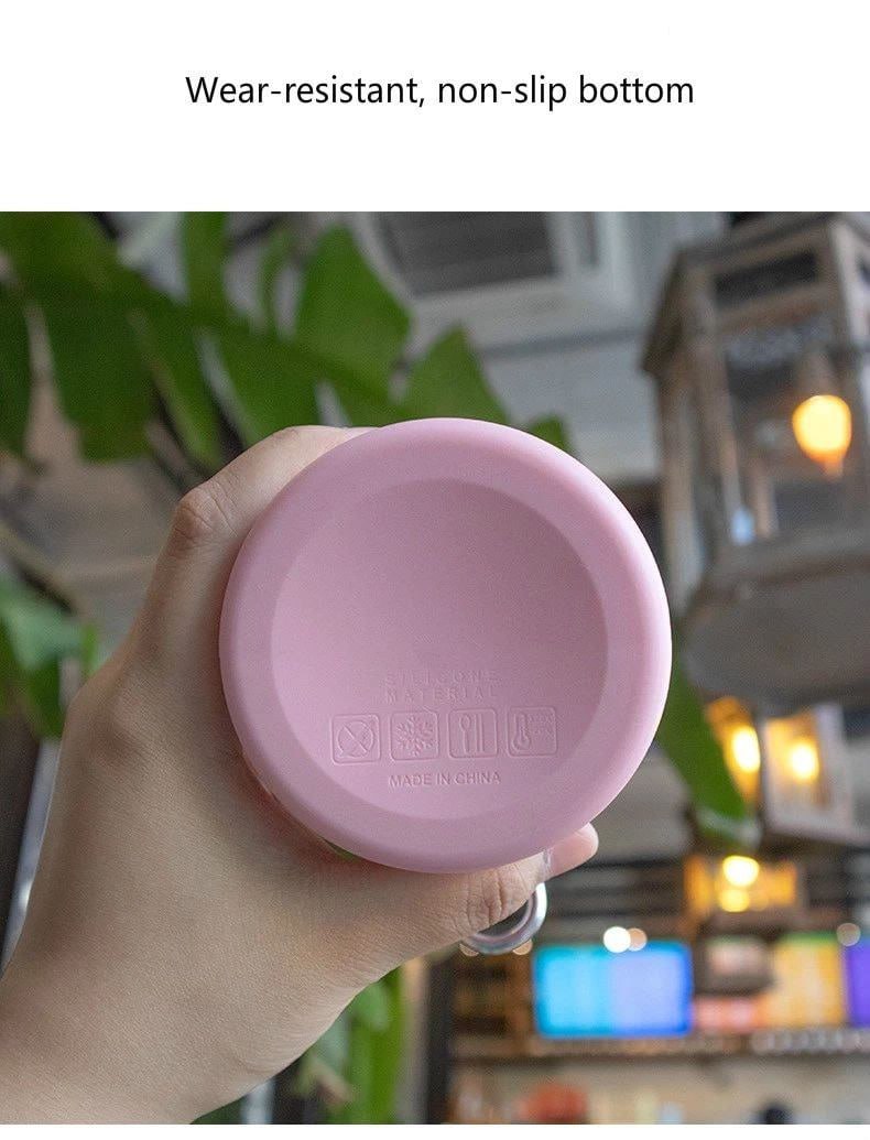 زجاجة سيليكون قابلة للطي – عملية، خفيفة، وأنيقة في كل مشاويرك