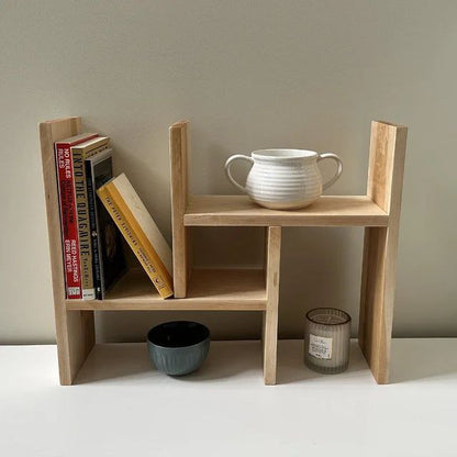 منظم خشب حرف H متعدد الاستخدامات – تصميم عصري وأنيق