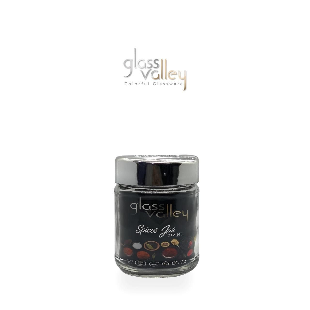 برطمان زجاج بتصميم أنيق – من Glass Valley
