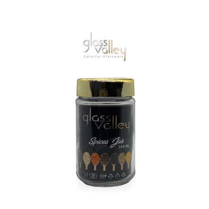 برطمان زجاج بتصميم أنيق – من Glass Valley
