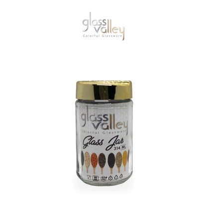 برطمان زجاج بتصميم أنيق – من Glass Valley