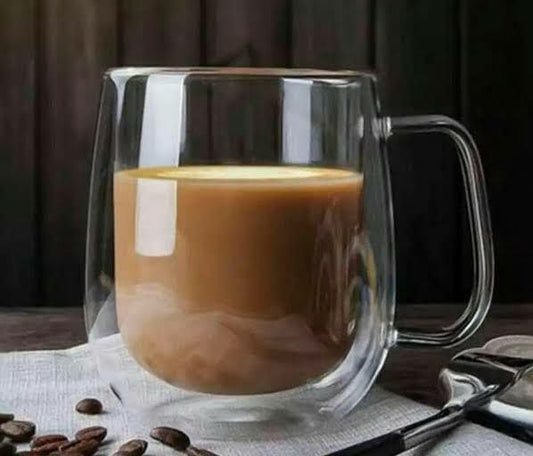 مج كابتشينو دبل جلاس – سعة كبيرة وأناقة عملية