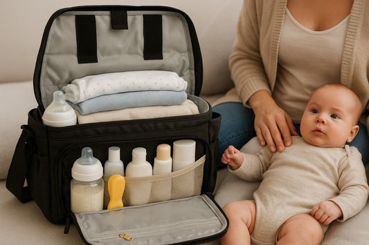 شنطة البيبي العملية متعددة الاستخدام للأمهات العصريات