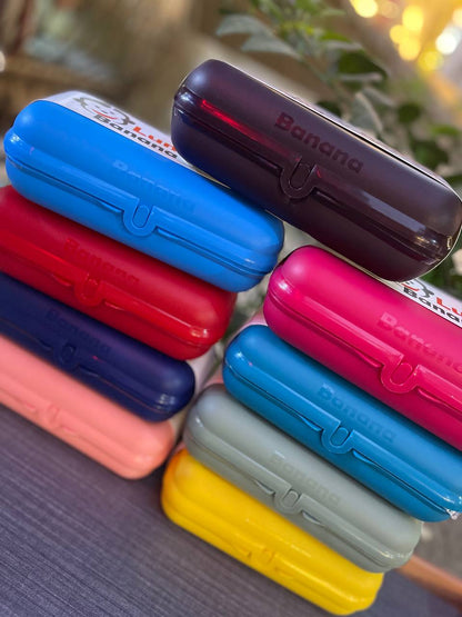 مجموعة علب طعام بنانا Easy Lock – 3 قطع عملية لحفظ وجباتك