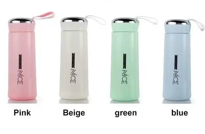 ترمس زجاج صحي بطبقة سيليكون للحماية – تصميم عملي بغطاء محكم وجودة عالية