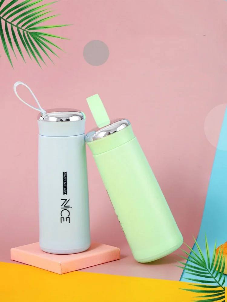 ترمس زجاج صحي بطبقة سيليكون للحماية – تصميم عملي بغطاء محكم وجودة عالية