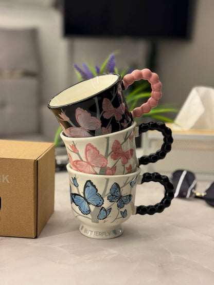 مج بورسلين بونشينا بتصميم أنيق – فخامة في كل رشفة