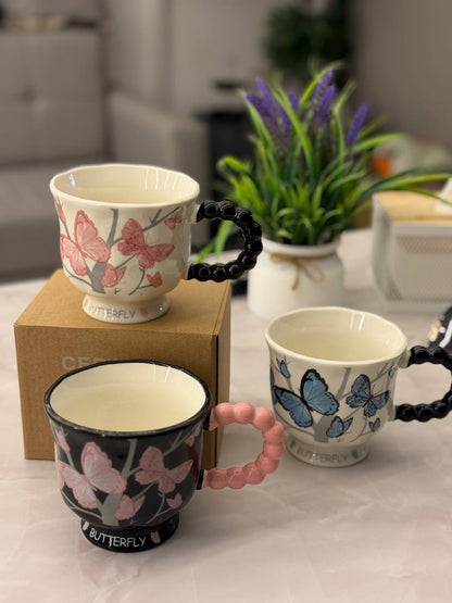 مج بورسلين بونشينا بتصميم أنيق – فخامة في كل رشفة