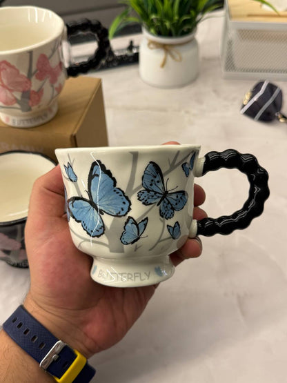 مج بورسلين بونشينا بتصميم أنيق – فخامة في كل رشفة