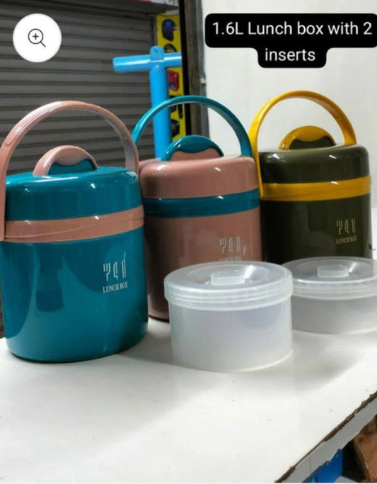 لانش بوكس حراري محكم الغلق للحفاظ على سخونة الطعام – مستورد بجودة عالية