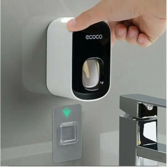 منظم حمام Ecoco متعدد الاستخدامات – لحمل فرش الأسنان والمعجون بدون مسامير