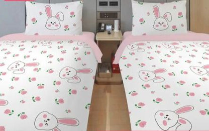 طقم ملايات سفر للاستخدام مرة واحدة – 3 قطع في كيس مضغوط