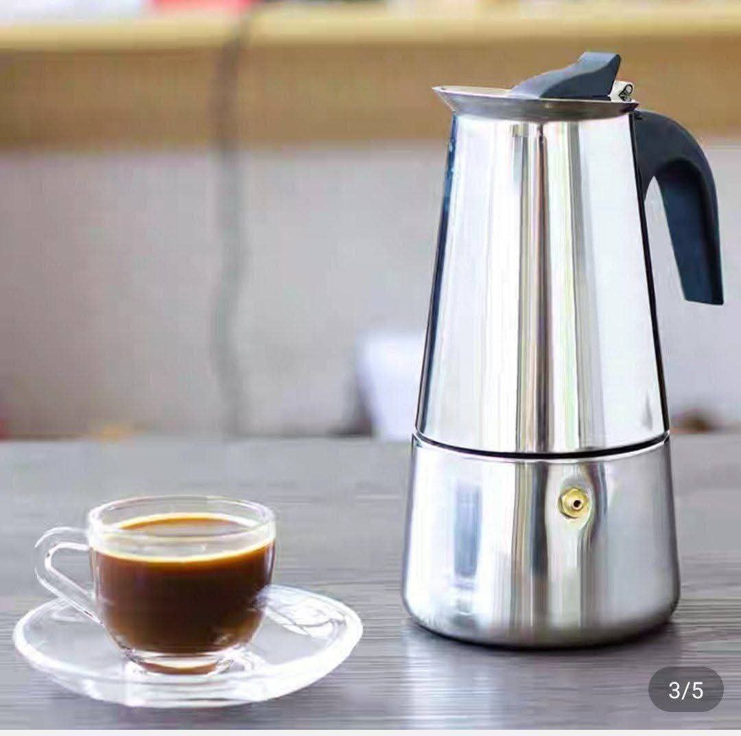 كنكة اسبريسو إيطالي لتحضير القهوة على النار