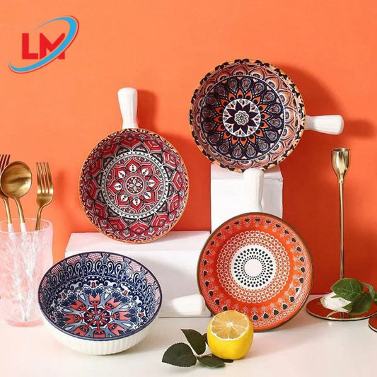 بولة بورسلين بيد – تصميم إندونيسي أنيق وتحمّل عالي للحرارة
