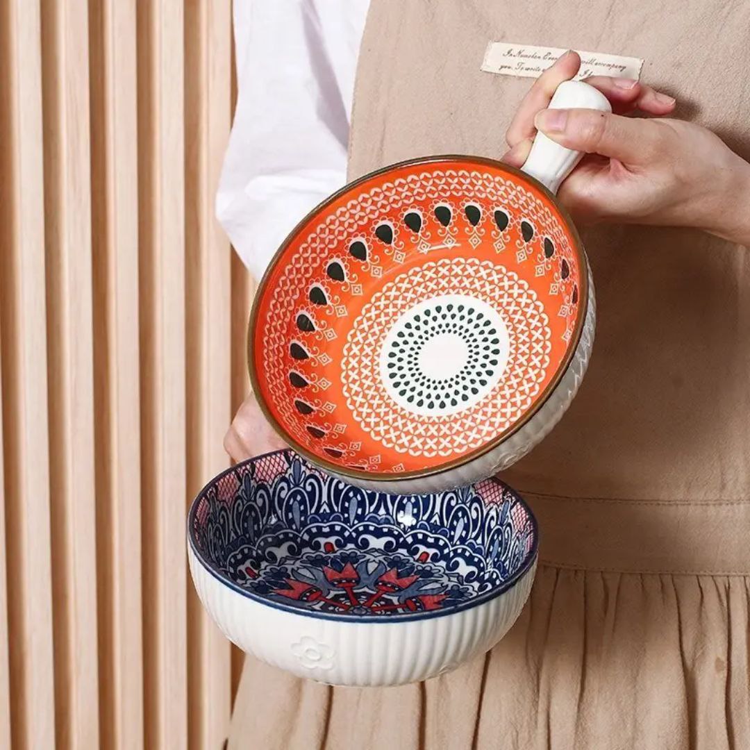 بولة بورسلين بيد – تصميم إندونيسي أنيق وتحمّل عالي للحرارة