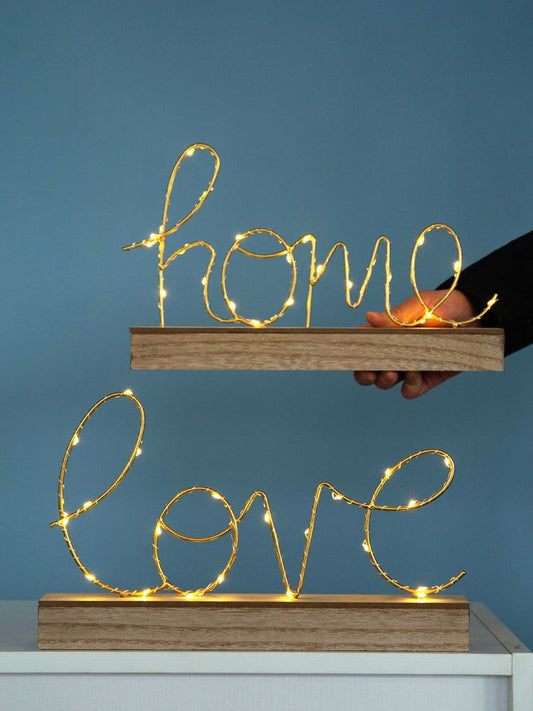 🏷️ إضاءة ديكور HOME &amp; LOVE – لمسة رومانسية وديكورية ساحرة ✨💡 