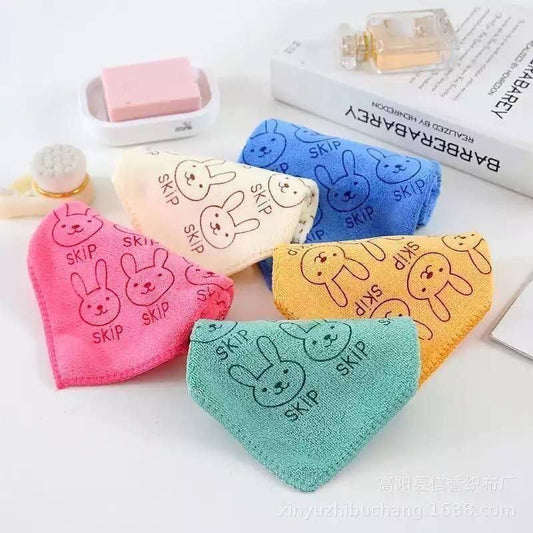 طقم فوط ميكروفايبر 5 قطع أرنوب 🐰✨