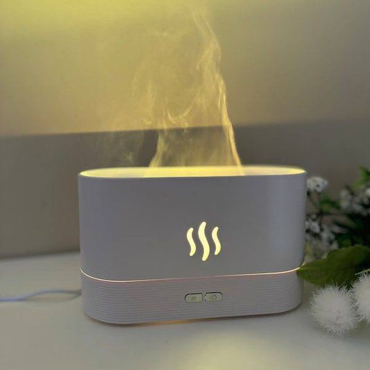 فواحة أحجار الهملايا – ديكور عطري بشكل بركاني أنيق | متوفرة باللون الأبيض والأسود 🌋✨ 