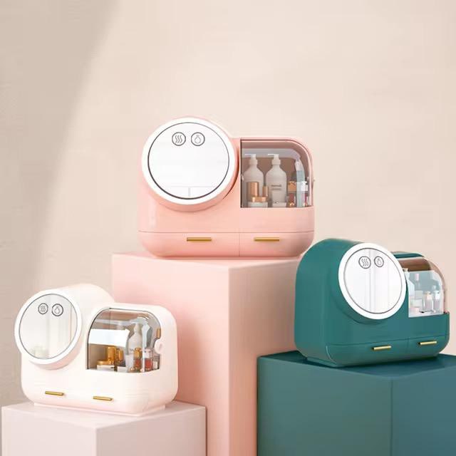 💄 منظمات مكياج ذكية بإضاءة LED – صالون تجميلك الخاص بين إيديك!