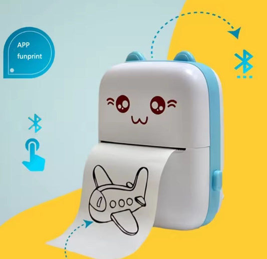 الطابعة الفورية الذكية – طباعة سريعة وممتعة في كل مكان 🎀🖨️
