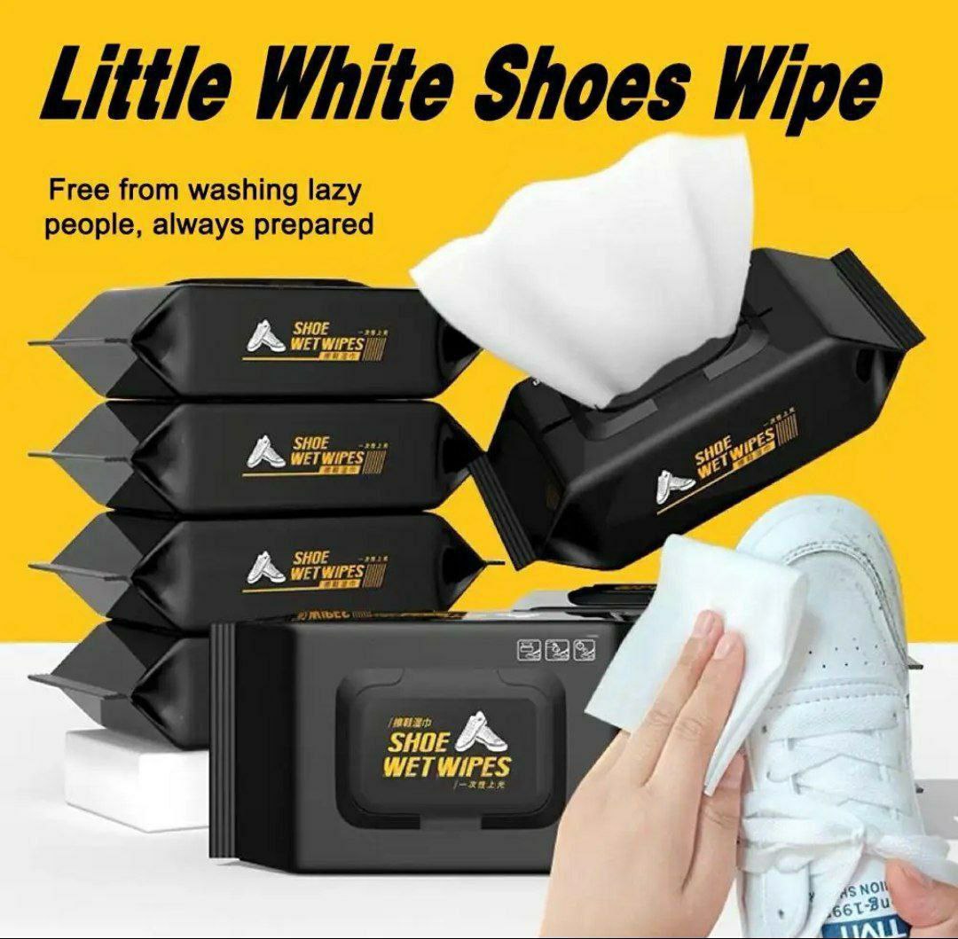 🧼 مناديل تنظيف الأحذية – الحل السريع للنظافة والتألق
