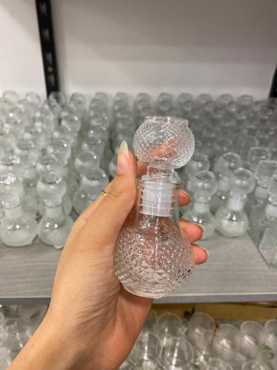 قارورة كريستال زجاج راقية 🔮✨