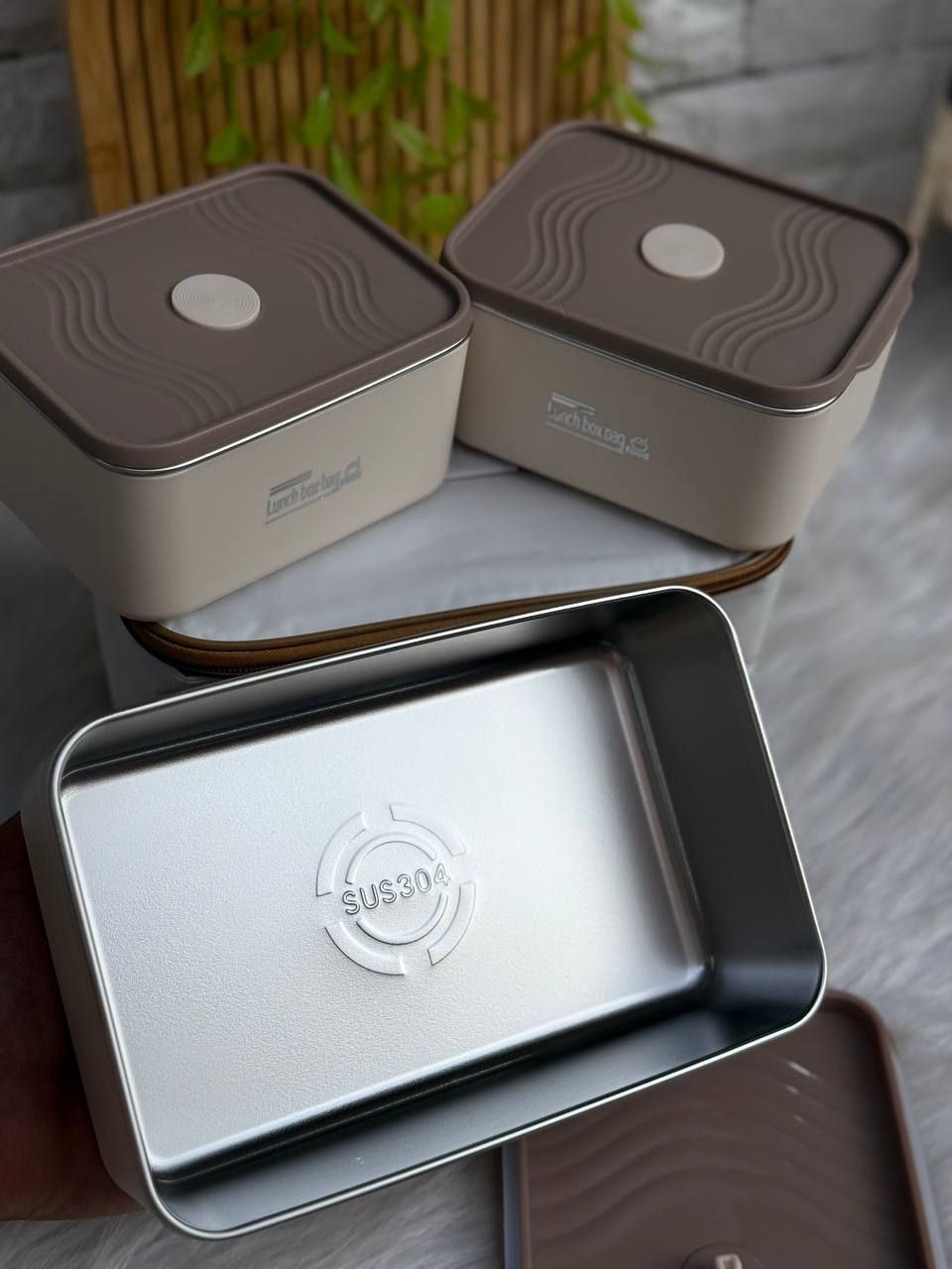 لانش بوكس حراري مع شنطة – الحل الأمثل لحفظ طعامك ساخن وطازج طوال اليوم! 🔥🥗