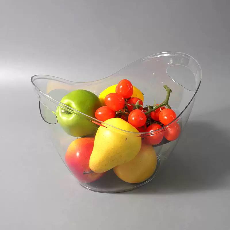 🍇 طبق فاكهة أكريليك ضد الكسر – تصميم أنيق وجودة عالية