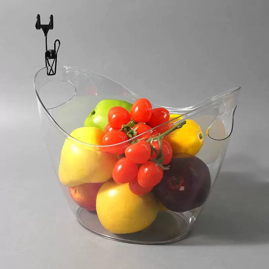 🍇 طبق فاكهة أكريليك ضد الكسر – تصميم أنيق وجودة عالية