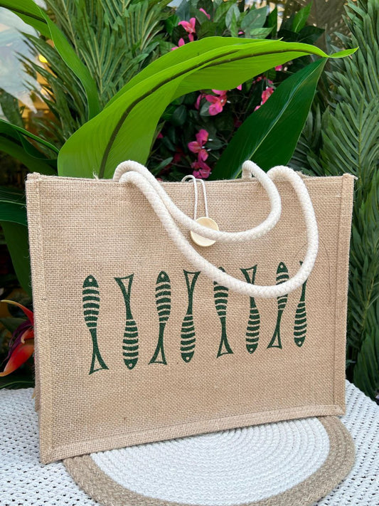 شنطة هاند ميد مثاليه للبحر 🌊👜