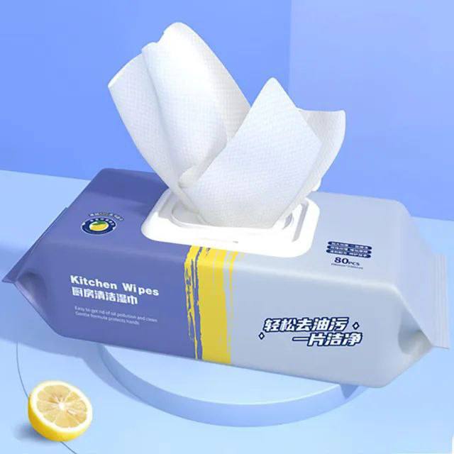 🧼 وايبس تنظيف الدهون – مناديل مبللة قوية وآمنة للتنظيف السريع