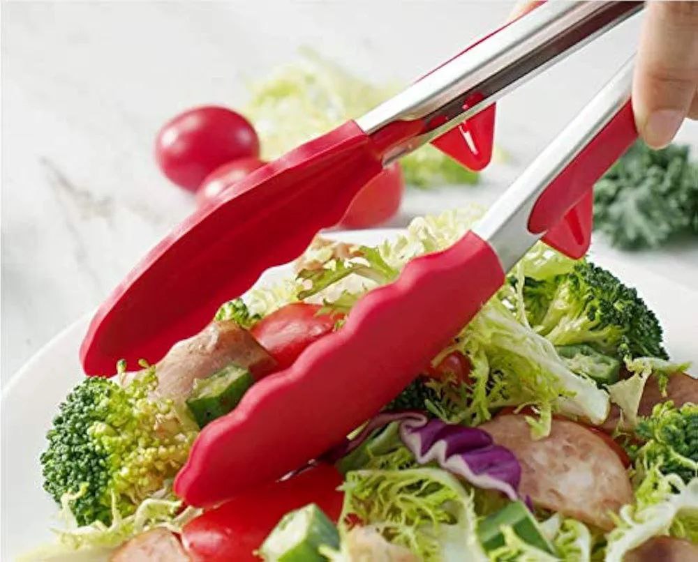 🏷️ ماسك أدوات مطبخ سيليكون بشكل "ودنين قطة" – تصميم ذكي + قاعدة إستانلس 🐾🍴 