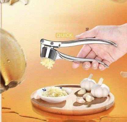 🧄 هراسة ثوم يدويّة – استانلس ستيل بجودة عالية وسهولة في الاستخدام