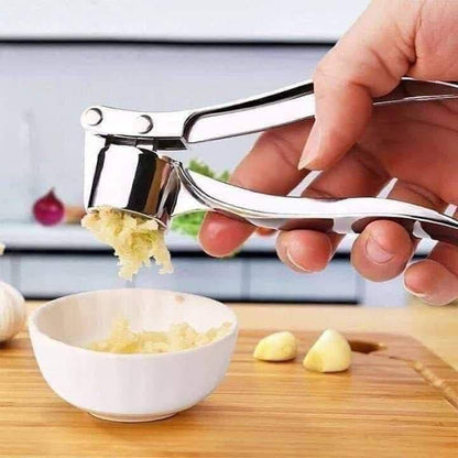 🧄 هراسة ثوم يدويّة – استانلس ستيل بجودة عالية وسهولة في الاستخدام