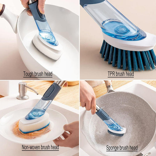 🧼 طقم تنظيف المطبخ - 3×1 عملي وشامل