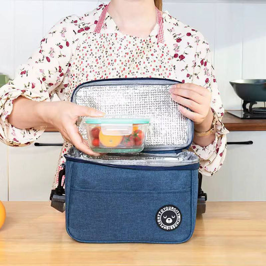 🥪👜 لانش باج حرارية – حافظي على طعامك ساخن أو بارد لأطول فترة